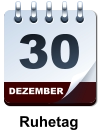 DEZEMBER 30    Ruhetag
